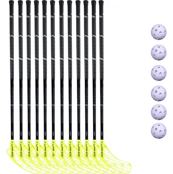 Florbal Unihoc CHALLENGER 29 black Florbalová sada černá, 92cm (=102cm), (13 - 15 let)