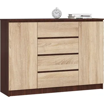 AKORD K140 2D4SZ, wenge/sonoma