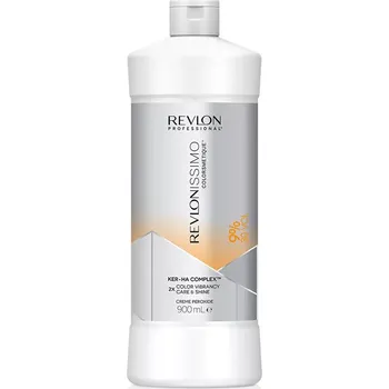 Barva na vlasy Revlon Professional Revlonissimo Colorsmetique Creme Peroxide krémový oxidant pro intenzivní barvení vlasů 900 ml, 30 Vol. 9%