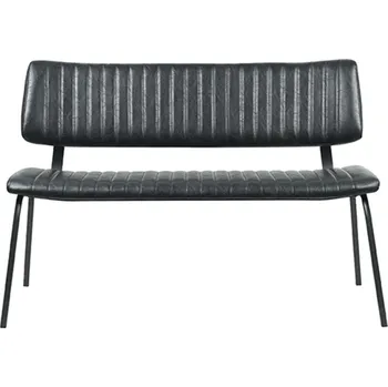 LABEL51 Jídelní lavice GUSTO černá 120 cm