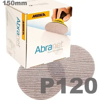 Brusný papír Mirka Abranet 150mm P120