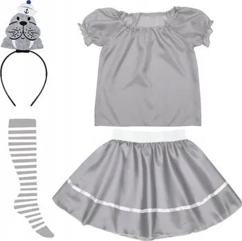 Karnevalový kostým KOSTÝM MORS PŘEVLEK MORSA ČELENKA 134-140 5el