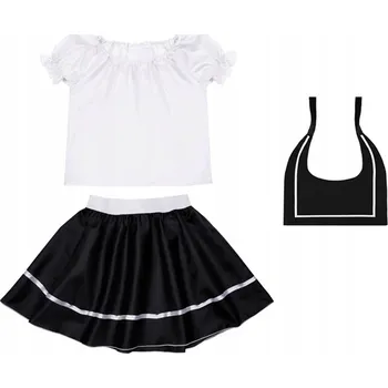 Dámská halenka SLAVNOSTNÍ OBLEK SUKNĚ A HALENKA 134-140 3 díly