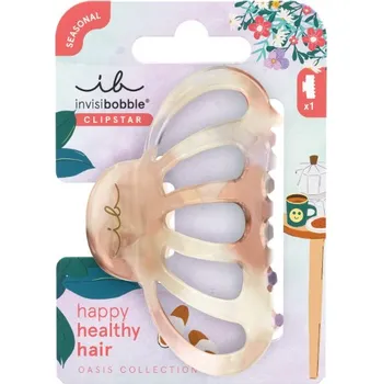Ozdoba do vlasů Invisibobble Oasis Clipstar L Heaven Blue velký skřipec pro husté a kudrnaté vlasy 1 ks, Heaven Blue