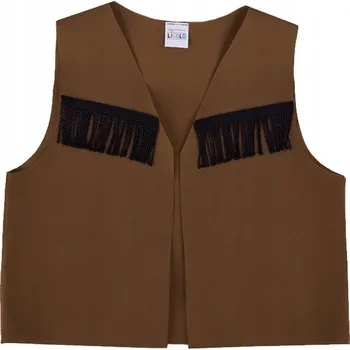 Dámská vesta KOVBOJSKÁ VESTA KOSTÝM INDIÁNA 116-128