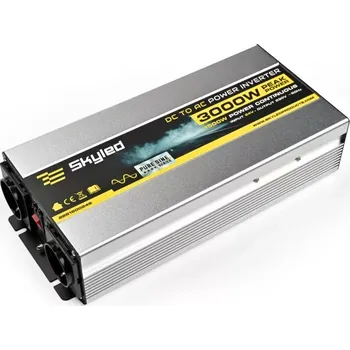 Měnič napětí Měnič napětí Skyled 24V/230V, 3000W (1500W trvalý), čistý Sinus