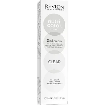 Barva na vlasy Revlon Professional Nutri Color Mixing Filters kreativní odstíny pro míchání 100 ml, clear