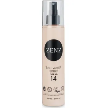 Stylingový přípravek ZENZ Organic Salt Water Spray Pure No. 14 slaný sprej bez parfemace pro citlivou pokožku hlavy 200 ml