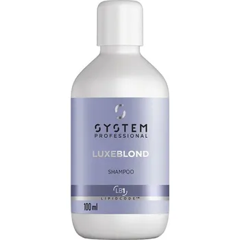 Šampon System Professional Luxe Blonde Shampoo šampon pro blond vlasy 100 ml