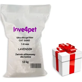 Silikonové stelivo pro kočky Sand Lavender 13kg + překvapení pro kočku ZDARMA