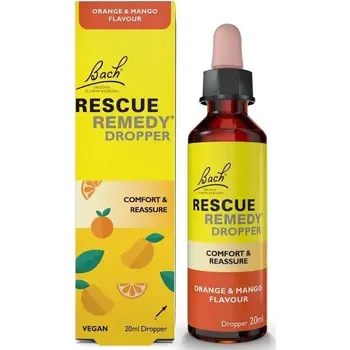Přírodní produkt Bach Rescue Remedy kapky s příchutí manga a pomeranče 20 ml