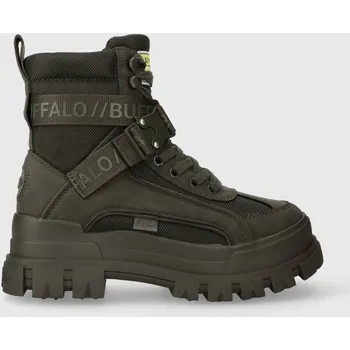 Pánské tenisky Farmářky Buffalo Aspha Com1 1622160.KHA zelená 87X, EUR 42