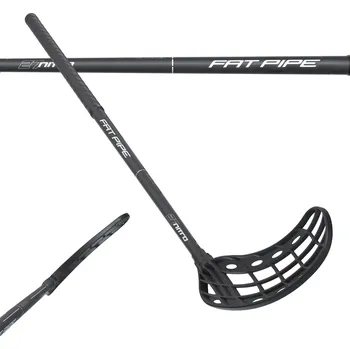 Florbal Fat Pipe NITRO 27 ORC Florbalová hůl černá, Levá (levá ruka dole), 96cm (=106cm)