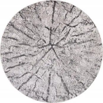 Koberec Koberec SKY 120x120 Kruh Dvouúrovňový Vintage Moderní Elegantní Módní v3
