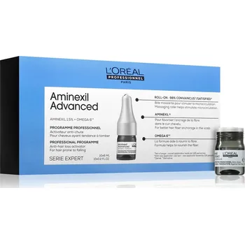 Vlasová regenerace L'Oréal Professionnel Série Expert Aminexil Advanced Ampoules kúra pro růst vlasů a posílení od kořínků 30 x 6 ml