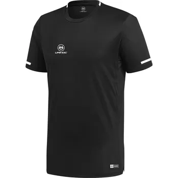 Pánské oblečení Unihoc T-shirt TAMPA Florbalové tričko 140 cm, černá