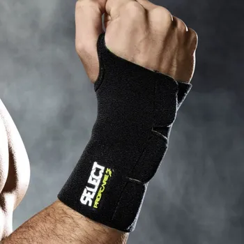Select Wrist Support w/splint 6701 Bandáž na zápěstí XS / S, černá, pravá