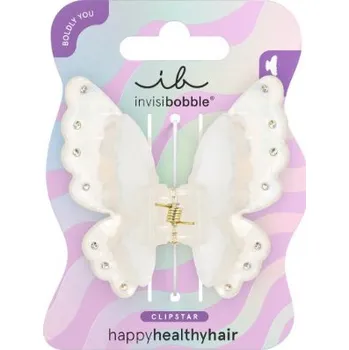 Ozdoba do vlasů Invisibobble Boldly You Clipstar M Fairy Fierce skřipec do vlasů ve tvaru motýlka 1 ks, Fairy Fierce
