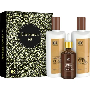Kosmetická sada Brazil Keratin Amla Vital Christmas Set vánoční balíček pro řídnoucí a poškozené vlasy 1 ks
