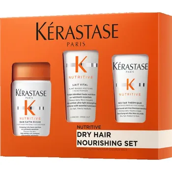 Kosmetická sada Kérastase Nutritive Trio Discovery Set cestovní sada pro výživu a hydrataci vlasů 1 ks