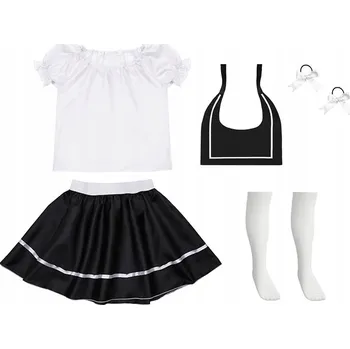 Dámská halenka SLAVNOSTNÍ OBLEK SUKNĚ A HALENKA 134-140 6 dílů