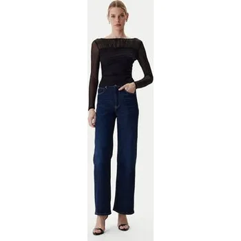 Dámská halenka Guess Halenka W6RP04 KBAH2 Černá Regular Fit XXL