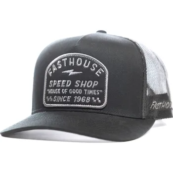 Fasthouse Junction Hat Oversized Black 600043-00-13