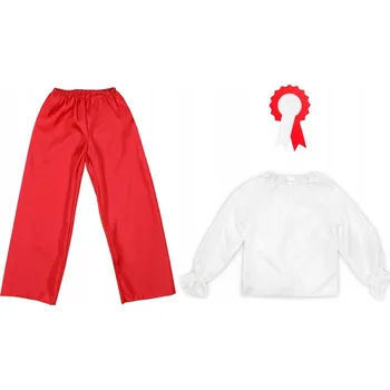 Karnevalový kostým KOSTÝM KROJ KOTYLION HALENKA KALHOTY 134-140