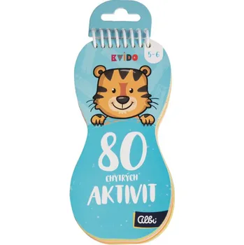 Desková hra Albi Kvído 80 chytrých aktivit 5-6 let