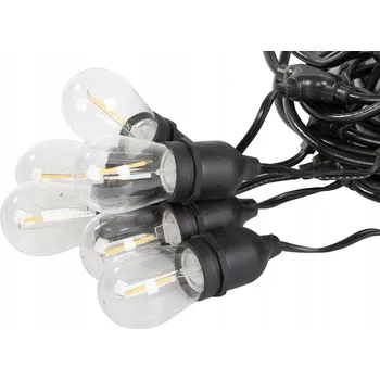 LED zahradní girlanda 10 m, dekorativní osvětlení
