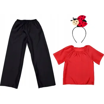 Karnevalový kostým KOSTÝM BERUŠKA, PŘEVLEK BERUŠKY NA JARNÍ PLES, ČELENKA, KALHOTY 98-110 4 DÍLY