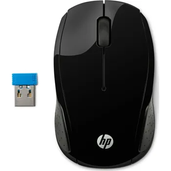 HP 200/Cestovní/Optická/1 000 DPI/Bezdrátová USB/Černá