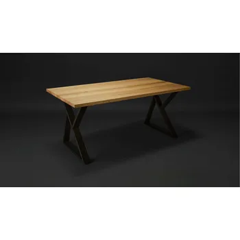 Jídelní stůl Jídelní stůl SIRIUS Jasanové dřevo / Rovná hrana / 120cm