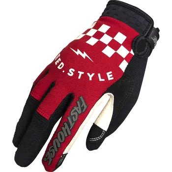 Chránič ruky pro motocykl Fasthouse Speed Style Rowen Glove Red Velikost: L 5030-4010