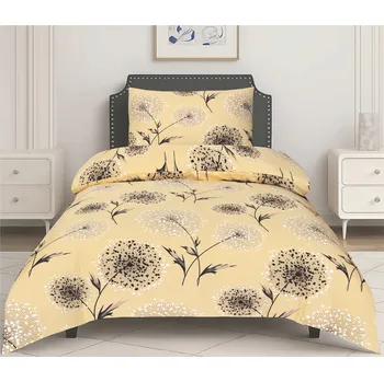 Povlečení Jahu Modern House Dandelion mikrosaténové povlečení Rozměr: 1x 70 x 90 a 1x 140 x 200 cm