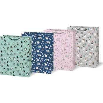 Dárková taška MFP taška vánoční T10 mix V20 330x450x150 5252732