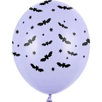 Balónek BALÓNEK PARTY DECO STRONG PASTEL NETOPÝŘI SVĚTLE FIALOVÝ 30 cm 1 Ks