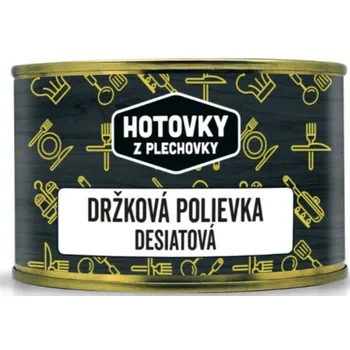 Hotovky z plechovky Dršťková polévka svačinová, 400 ml