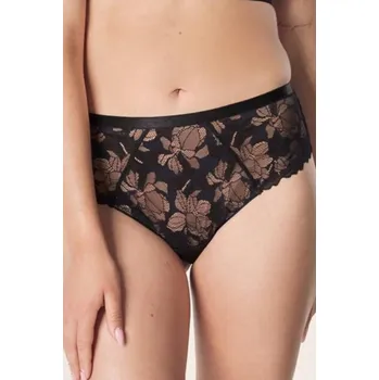 Kalhotky Brazilská Hanna vysoká BLACK & BEVERLY L