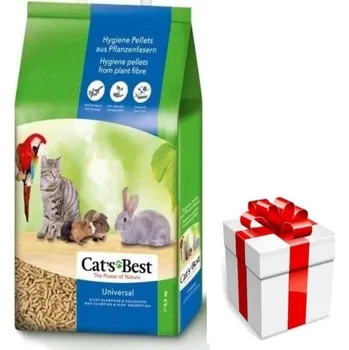 Podestýlka pro kočku Cat's Best Universal 20 l +překvapení pro kočku ZDARMA