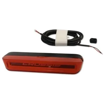 Cyklosvítilna zadní světlo na nosič Crussis TX302 - červené, Zadní