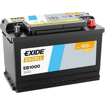 Autobaterie Exide EB1000 Autobaterie Excell - 100Ah
