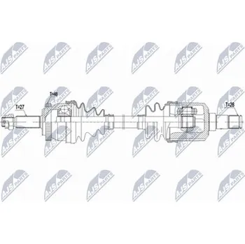 Hnací hřídel - poloosa NTY NPW-KA-415