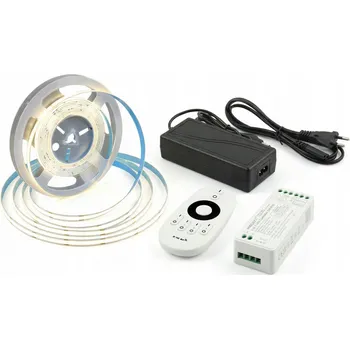 LED páska LED COB neonová sada 4m SVĚTELNÁ LINIE + ZÓNOVÝ OVLADAČ NAPÁJECÍ ZDROJ DÁLKOVÝ OVLADAČ