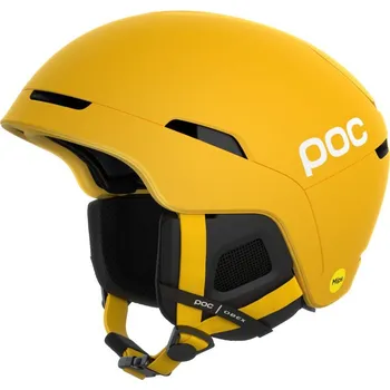 Sportovní chránič Lyžařská helma POC Obex MIPS Sulphite Yellow Matt XS-S (51-54)