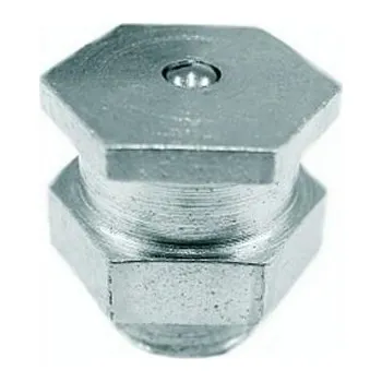 LUKO STROJÍRNY Mazací hlavice plochá T1B M10x1 - LK-M01140