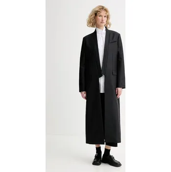 Kabát s příměsí vlny Kenzo FG52MA2459FA černá 99X, vel. 40