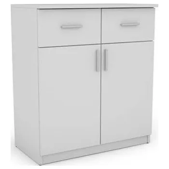 Komoda Komoda eMeblast 80 x 44 x 92 cm, bílá matná