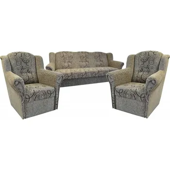 Sedací souprava FALCO Sedací souprava Krista 3+1+1 béžová kola