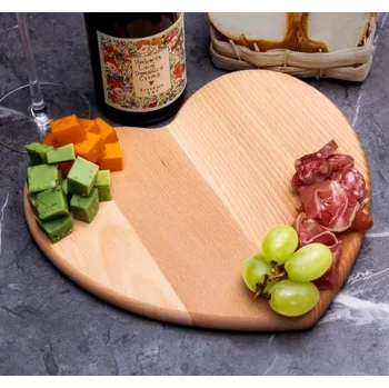 Kuchyňské prkénko Kuchyňské prkénko dřevěné - srdce